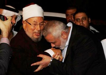 qaradawi visit gaza http://buletinonline.net/images/stories/aberita20/qaradawi%20visit%20gaza.jpg